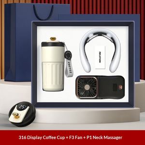 Regalos Personalizados OEM para Clientes, Incluyen Regalos de Bienvenida para Empleados, Ventilador, Masajeador Cervical, Taza de Café y Set de Regalos Empresariales - Product Image 5