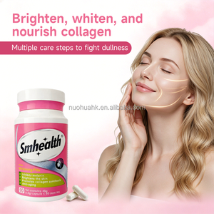 Capsules blanchissantes à marque privée, complément de beauté au collagène, inhibe la mélanine, éclaircit la peau, anti-âge, 90 capsules - Product Image 5