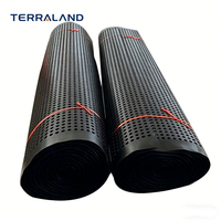 Tapis de drainage en plastique haute densité pour l'aménagement paysager