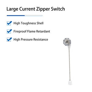 Cho tiêu chuẩn ba tốc độ quạt trần tốc độ ánh sáng chuyển đổi lắc đầu dây kéo kéo dây hạt chuỗi PC chúng tôi tiêu chuẩn - Product Image 2