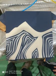 لوحة حائط فنية ثلاثية الأبعاد فاخرة مخصصة لديكور المنزل طراز كلاسيكي عصري لغرفة المعيشة والفندق وغرفة النوم وخلفية التلفزيون مقاومة للماء - Product Image 4