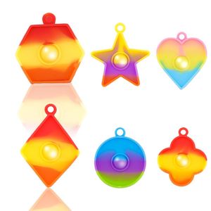 Jouets anti-stress personnalisés à manivelle, sifflets colorés rotatifs à presser pour fêtes et événements - Product Image 4