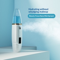 Mini Rociador Facial Nano Mist, Humidificador Portátil Recargable por USB para el Cuidado de la Piel y la Belleza