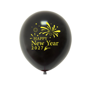 Decoraciones para Fiesta de Año Nuevo 2027, Globos de Látex Impresos con Feliz Año Nuevo, Globos para Celebración en Casa, Artículos de Navidad - Product Image 6