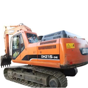 รถขุดตีนตะขาบ Doosan DH215-9E มือสองคุณภาพสูง ขนาด 21 ตัน นำเข้าจากเกาหลีแท้ พร้อมมอเตอร์ ปั๊ม และ PLC สำหรับงานหนัก - Product Image 1