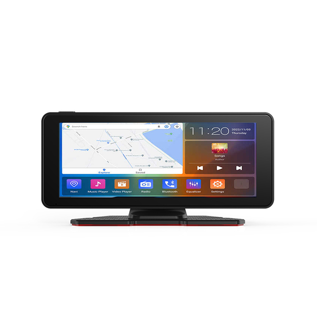 Portable 7 Inch Auto Stereo Multimedia Touch Screen BT Navigation Radio Wireless Apple CarPlay & Android for Vehicles