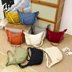 Bolso de hombro de moda para mujer, bolso cruzado de nailon con cremallera y gran capacidad para mujer - Product Image 5