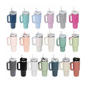 Nouvelle tasse sous vide isolée en acier inoxydable, gobelet 40oz avec support de poignée 2.0 en Stock - Product Image 1