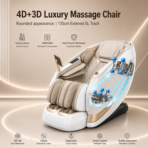 Chaise Zhipin Alpha de haute qualité, chaise Shiatsu à gravité zéro 8D avec enveloppement complet du corps par airbag, robot AI - Product Image 1