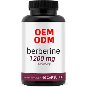 เสิร์ฟอาหารเสริม Berberine HCI Berberine Plus แคปซูล Berberine
