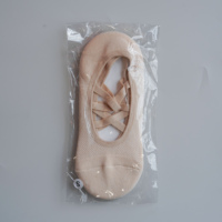 Chaussettes de Pilates Glacier, chaussettes de ballerine antidérapantes personnalisées, fabricant de chaussettes de Pilates Reformer à semelle intégrale en silicone