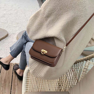 Summer Women's Bag New Fashion Single Shoulder Crossbody Bag Fashion Style Genuine Leather Cover <b>Square</b> Ladies Bag - Product Image 1