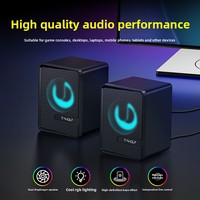 Clavier, souris, casque, haut-parleurs et tapis de souris filaires lumineux TWOLF TF880 USB 5-en-1 - versions russe, espagnole et arabe