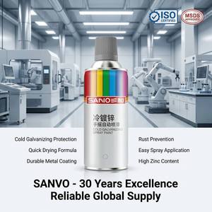 Spray de galvanisation à froid riche <span class=keywords><strong>en</strong></span> <span class=keywords><strong>zinc</strong></span> 96% 800H, résistant aux projections de sel, apprêt riche <span class=keywords><strong>en</strong></span> <span class=keywords><strong>zinc</strong></span>, peinture antirouille pour la <span class=keywords><strong>réparation</strong></span> de l'acier - Product Image 2