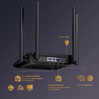 Nouvelle tendance WAVLINK WN530HG4 Routeur Gigabit Ethernet MU-MIMO domestique AC1200 double bande