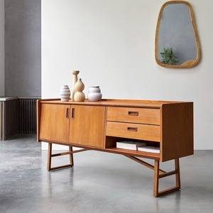 Luxury Design <strong>Dark</strong> <strong>Wood</strong> <strong>Sideboards</strong> Buffet Cabinets Golden Modern Living Room Console Table - Product Image 2
