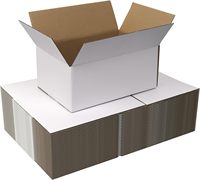 Caja de regalo de cartón corrugado portátil ecológica con color de tamaño personalizado y logotipo para envío, correo y almacenamiento de embalaje