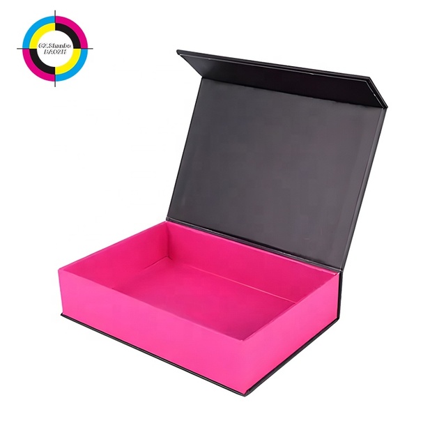 Custom Design Magnetic Book Shape Paper Box for Promotion Product Packaging