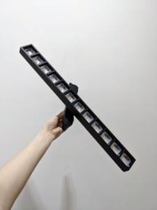 Spots sur rail AC220V haute efficacité 30W, commerciaux, 2 fils, 3 fils, 4 fils, rail de lumière pour grille, adaptateur de <span class=keywords><strong>circuit</strong></span> 2 phases 3 phases - Product Image 5