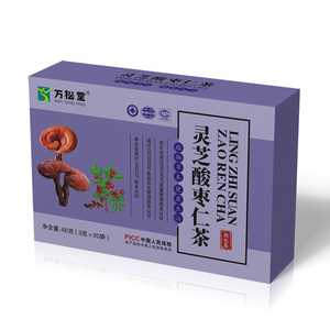 Private Label Ganoderma Lucidum Sour Date <span class=keywords><strong>Kernel</strong></span> Thee Gezondheid Ganoderma Thee Verbeteren Slaap Kwaliteit Theezakje - Product Image 1
