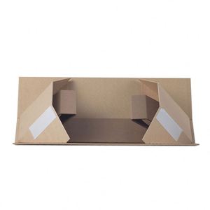 Cajas de Embalaje de Cartón Rígido Kraft Personalizadas para una Sola Botella de Vino, Paquete de 25 Unidades para Venta al por Menor - Product Image 4