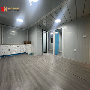 <span class=keywords><strong>Maison</strong></span> conteneur pliable 2 chambres à coucher Suite d'hôtel extensible en acier et panneau sandwich à vendre - Product Image 3