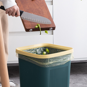 Thấp Moq Đồ Gia Dụng Nhà Bếp Chất Thải Thùng Nhựa Thùng Rác Có Thể Thùng Rác Có Thể Nhà Bếp Thùng Rác Có Thể Thùng Rác Bin Cho Nhà Bếp Nhà - Product Image 4