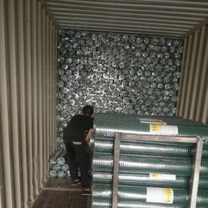 Maille soudée en acier galvanisé recouverte de PVC à mailles carrées de 1/4 de pouce, clôture de ferme, fil d'acier en gros de Chine - Product Image 5