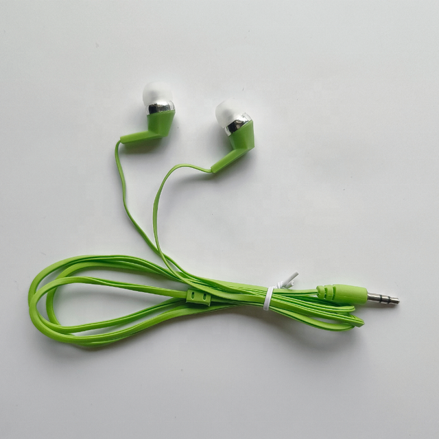 Wired Mobile Headset In-Ear Earphones 3.5mm Interface 120cm Cord IPX-1 Waterproof Balanced Armature Volume Control Custom Logo