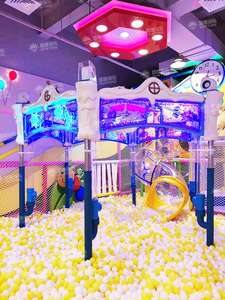 Popolare gabbia di divertimento per bambini attrezzature parco giochi al coperto - Product Image 4