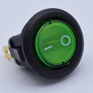 6A 250VAC 10A125VAC ON/OFF <strong>3</strong> Pin <strong>Push</strong> <strong>Button</strong> Rocker <strong>Switch</strong> KCD1-2 With <strong>Lamp</strong> Illuminated Rocker <strong>Switch</strong> LED T85 - Product Image 4