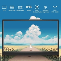 Moniteur tactile portable OEM/ODM 15.6 pouces IPS 1080P FHD double moniteur haut-parleurs intégrés moniteur de jeu pour commutateur PS4 PS5