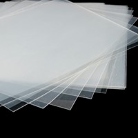 Feuille de PVC transparente brillante et lisse pour impression personnalisée, fabrication d'étiquettes pour impression commerciale
