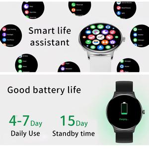 Diseño ultrafino y pantalla grande JL Smart Watch BT Call Custom Smartwatch IP68 Mujer V89 Fitness Tracker Pulseras inteligentes - Product Image 6