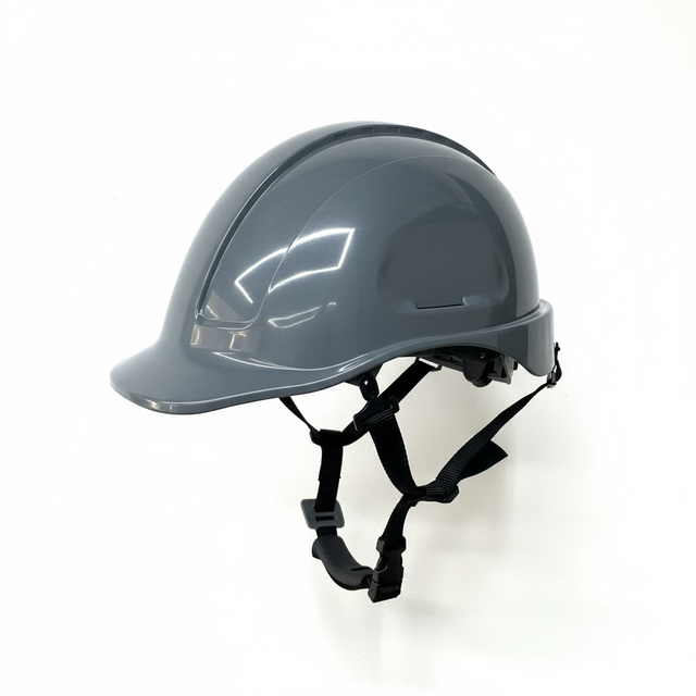 ANSI Z89.1 CE EN397:2012 Certified Lightweight Climbing Safety Helmet V Type Slotted Professional Hard Hat for Work Height Grey