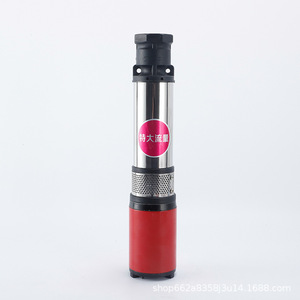 ปั๊มน้ำบ่อลึก DC 12V 24V 48V 60V 72V สแตนเลสหลายระดับแรงดันสูงสำหรับการชลประทานการเกษตร - Product Image 2