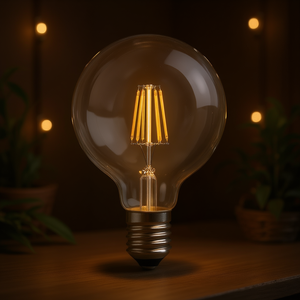 หลอดไฟ LED โกลโบ 4W 2700K E27 ไฟตกแต่ง - Product Image 3