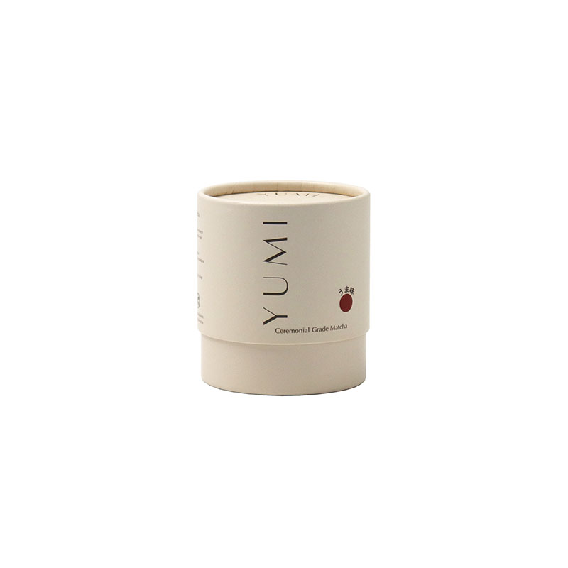 Wholesale Biodegradable Cylindrical Paper Tube Food Packaging Containers Metal Cover Paper Cylinder Box Cajas Personalizadas