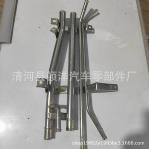 Tubo de escape Dunyang soldado con hierro, 1.2mm de espesor de pared, para Chang'an Suzuki DFM DFKK01 K07 474MateI - Product Image 3