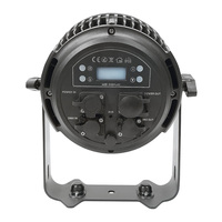 Projecteur LED COB rétro en aluminium IP65 120W, alimenté par batterie rechargeable DMX512, pour scène et entrepôt, idéal pour les événements DJ et disco