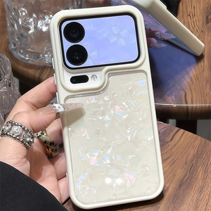 เคสไอโฟน 17 โปรแม็กซ์ สำหรับหัวเว่ย วีโว่ ออปโป้ เสี่ยวหมี่ 15 ดีไซน์หรูหรา ลายเปลือกหอย สีรุ้ง - Product Image 6