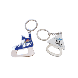 Tùy chỉnh logo thăng hoa thư Logo trống mở chai <span class=keywords><strong>Keychain</strong></span> chuyển motel khuyến mại móc khóa kim loại - Product Image 5