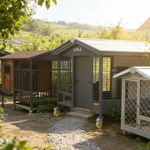 Refugio <span class=keywords><strong>para</strong></span> Mascotas de Raza Plana <span class=keywords><strong>para</strong></span> Exteriores - Puerta Extra Ancha <span class=keywords><strong>para</strong></span> <span class=keywords><strong>Pug</strong></span> y Bulldog - Product Image 2