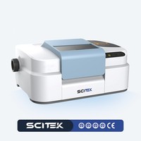 Spektrometer Inframerah Transformasi Fourier SCITEK 7800-350 Cm-1 dengan Sensitivitas Tinggi DLATGS dengan Film Anti-Lembab