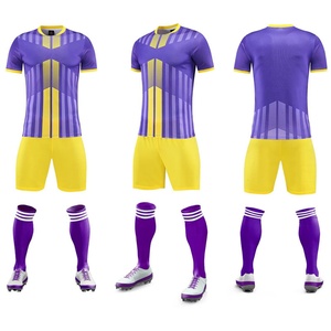 Uniforme de Fútbol de Manga Corta para Hombre y Mujer, Camisetas para Estudiantes, Uniforme Escolar, Uniforme de Entrenamiento, Uniforme de Competición, Uniforme de Equipo, Impresión de Número Personalizada - Product Image 2