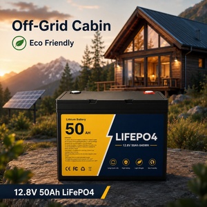 Batterie LiFePO4 12,8 V 50 Ah à décharge profonde pour camping-car, caravane, motorhome, stockage d'énergie solaire hors réseau - Product Image 4