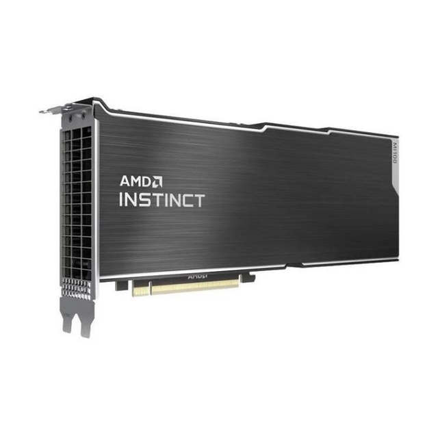 AMD Instinct MI100 Graphic Card 32 GB HBM2 Full-height 1.50 GHz Boost Clock 4096 Bit Bus Width PCI Express 4.0 X16