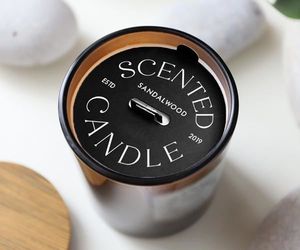 Couverture anti-poussière personnalisée pour bougies, en papier kraft laminé avec impression de logo sur papier couché de qualité supérieure - Product Image 2