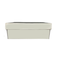 Boîte en carton personnalisée pour chaussures, boîte en carton imprimée en couleur, boîte d'expédition en papier kraft pour vêtements, grande boîte d'expédition en carton ondulé