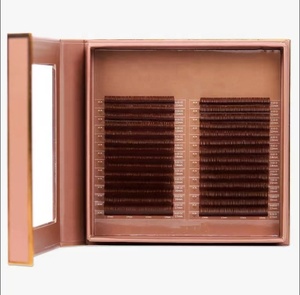 Chồn Lông Mày Mở Rộng 0.03 0.05Mm Đen Nâu Trung Bình Nâu Thứ Tám Nâu Chất Lượng Lông Mày Chồn Lash - Product Image 2